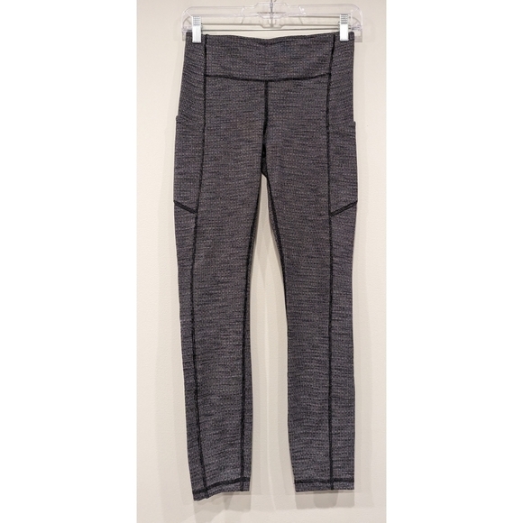 Lululemon Speed Up Tight 28" Full On Luxtreme Luon Variegated Knit Size 6 - Picture 1 of 8